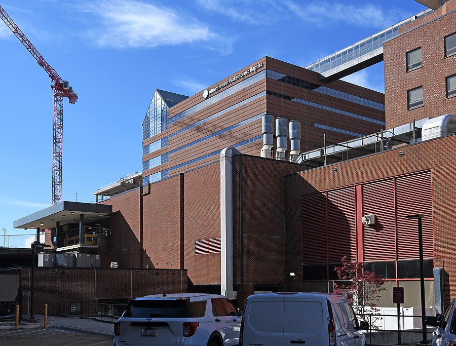Janeway Clinical Sciences Tower - WFUBMC by John W. Cahill
