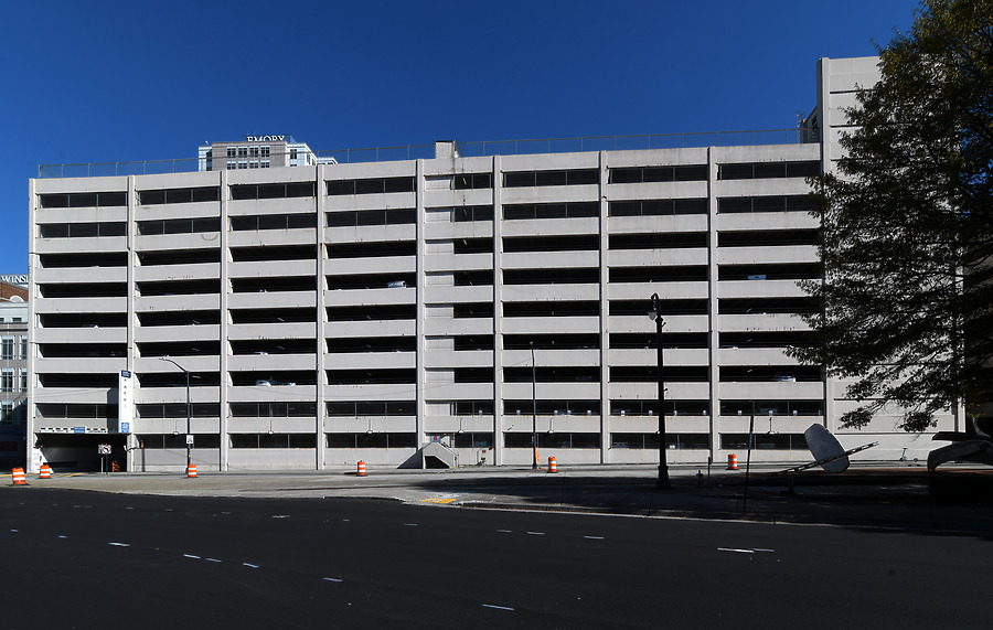 Emory University Hospital Midtown Parking by John W. Cahill