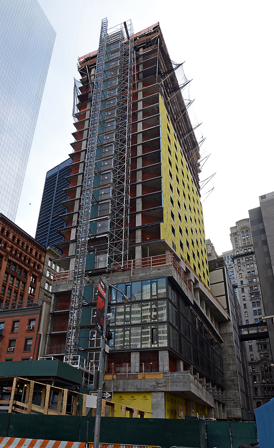 World Trade Center Courtyard Marriott by John W. Cahill