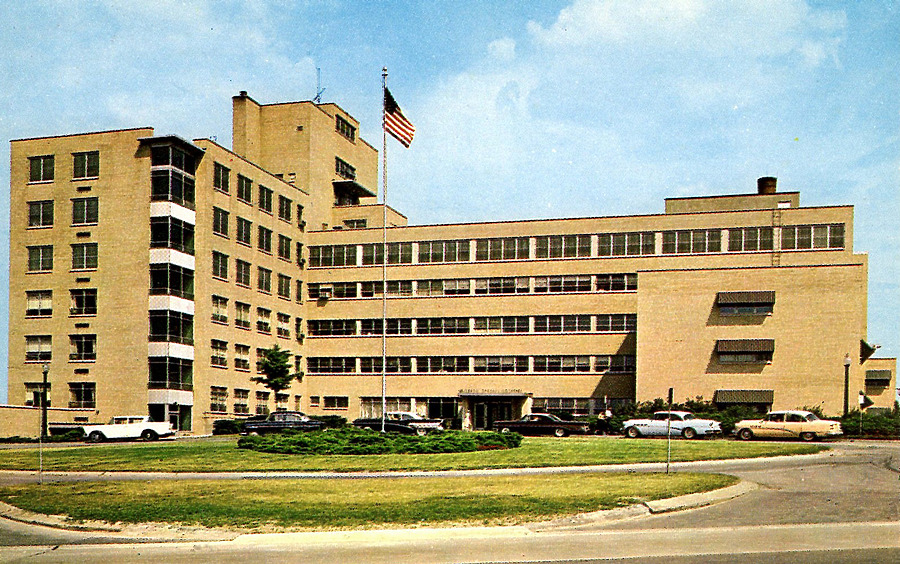 McLaren Flint Hospital Tower by Hiawatha Card of Detroit