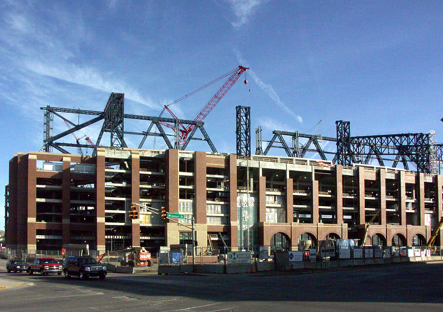Lucas Oil Stadium by Marshall Gerometta