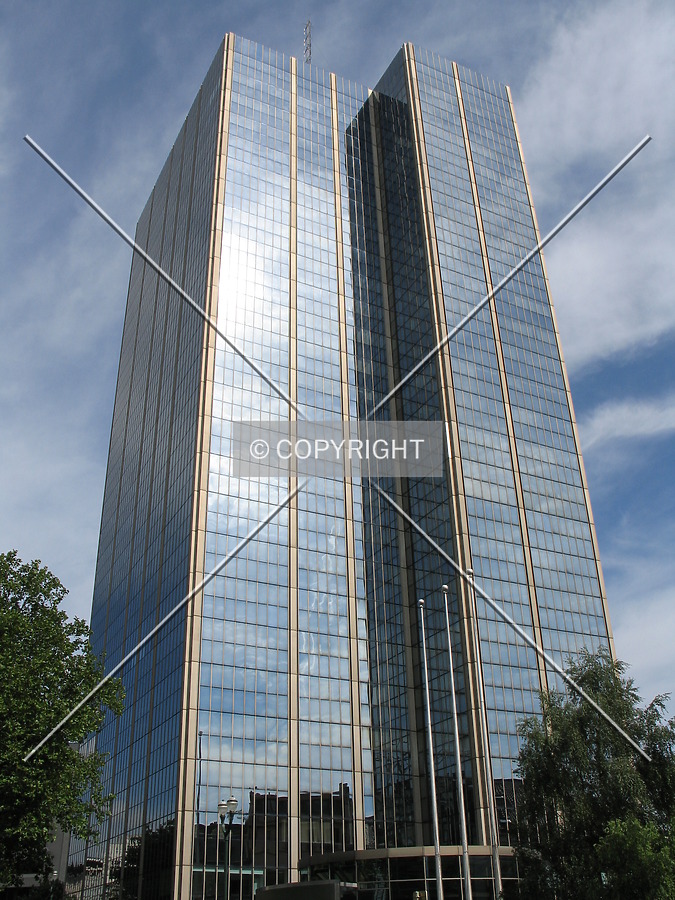Blue Tower by Emmanuel D.