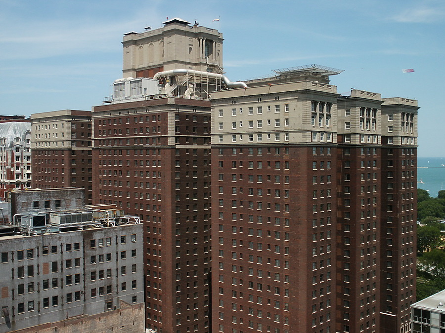Chicago Hilton & Towers by Daniel Kieckhefer