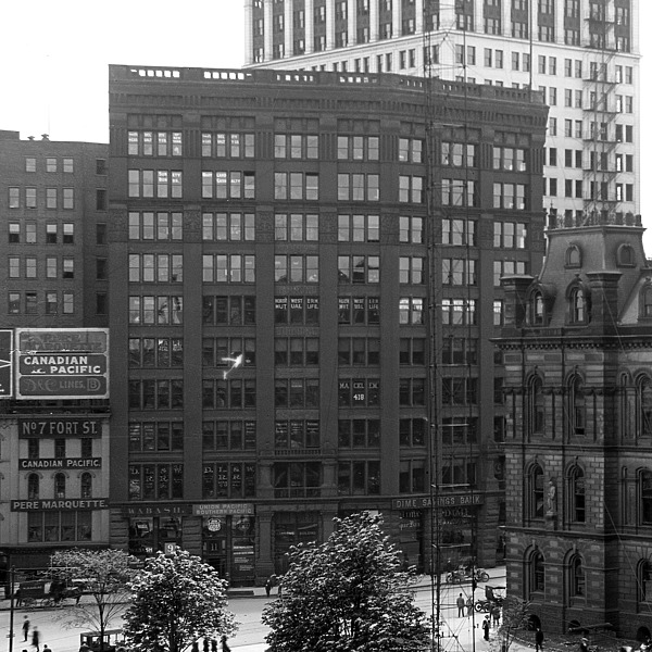 Hammond Building by Library of Congress, Prints and Photographs Division, Detroit Publishing Company
