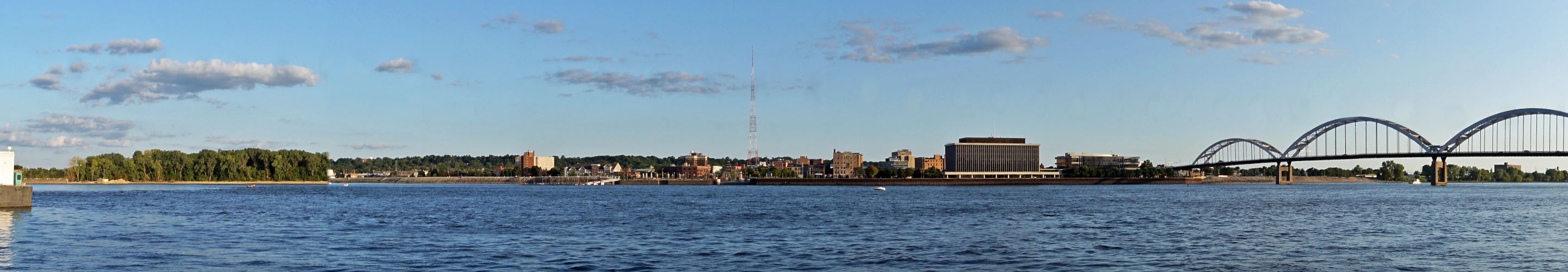 Panorama of Rock Island