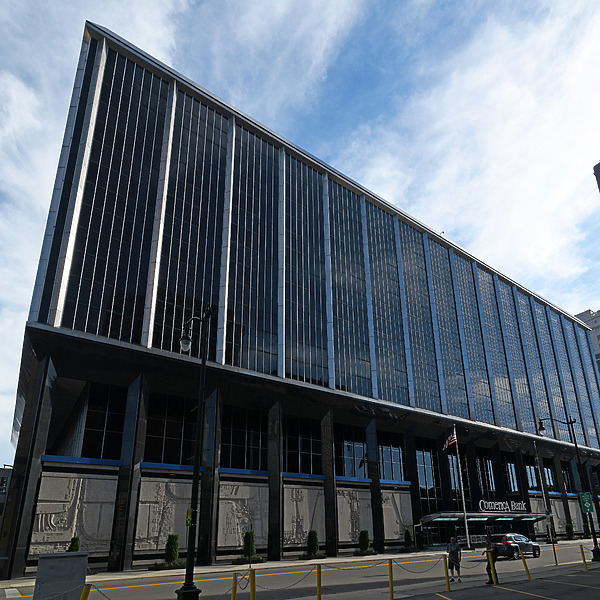 Comerica Bank Building by John W. Cahill