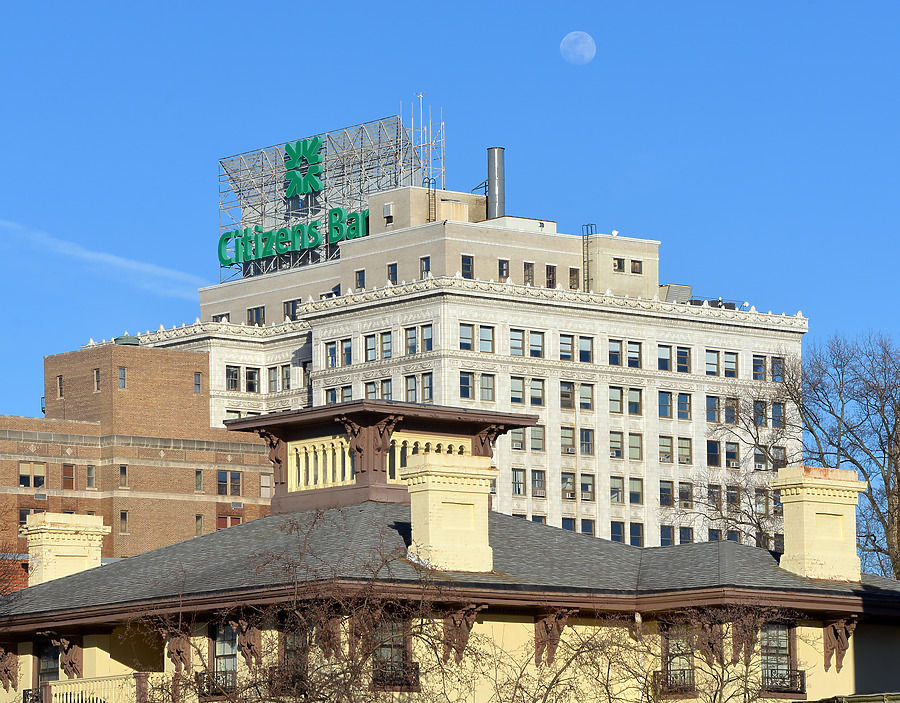 The Bank Downtown by John W. Cahill