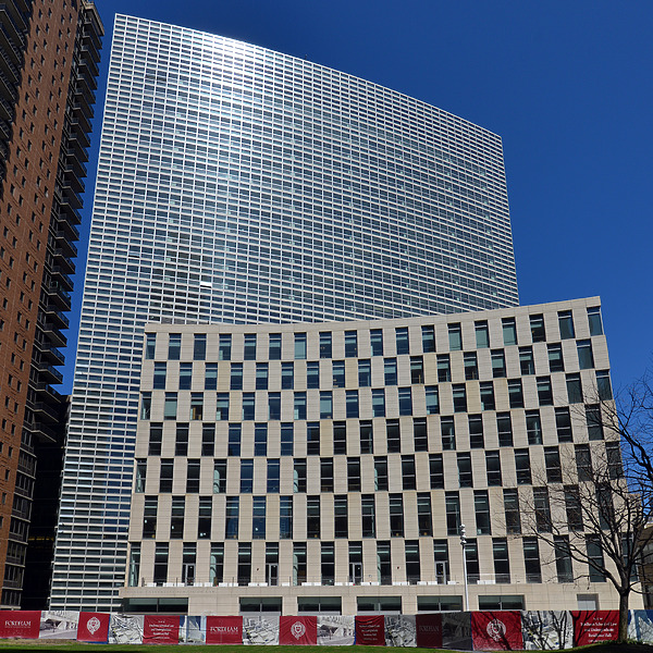Fordham University Law School and Residence Hall by John W. Cahill
