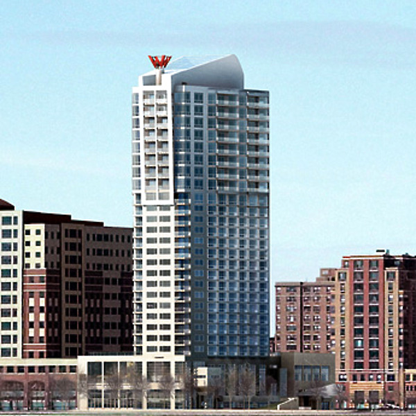 W Hoboken Hotel & Residences by Gwathmey, Siegel & Associates