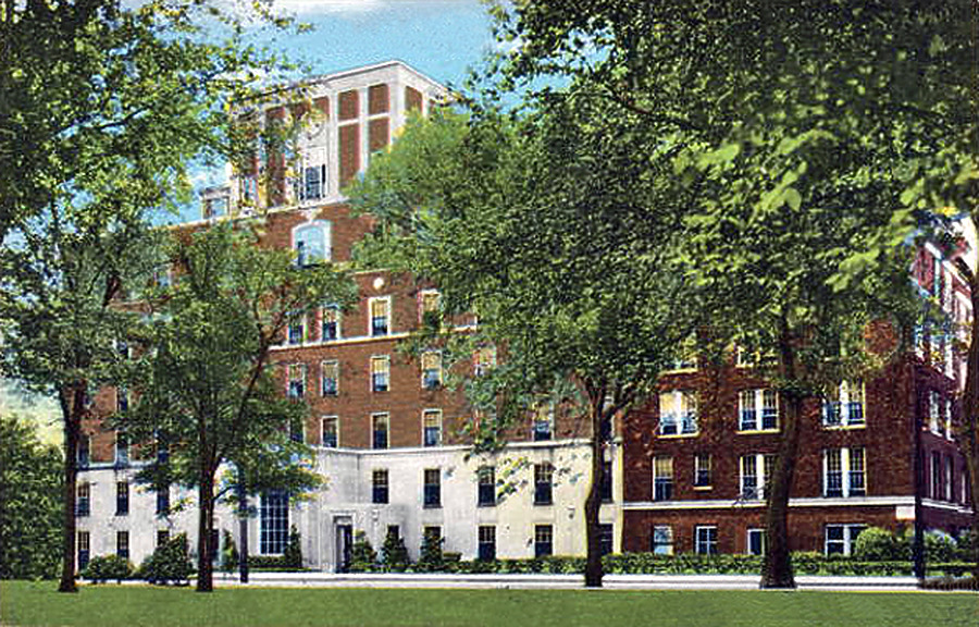 Copley Hospital by Curt Teich & Co.