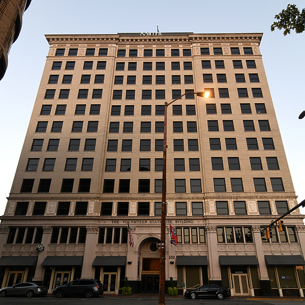 Volunteer Life Building by John W. Cahill