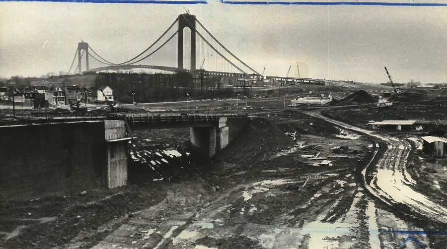 Verrazano-Narrows Bridge by Staten Island Advance