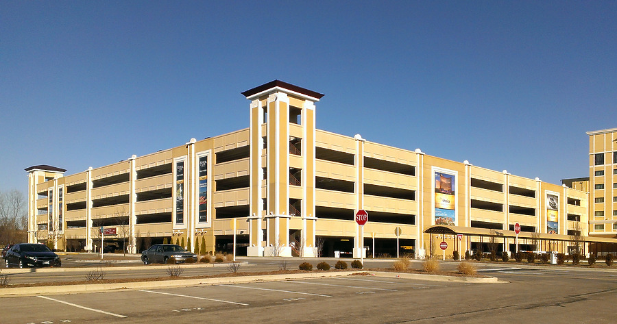 Saint Louis River City Casino Parking Garage by Ryan Hildebrand