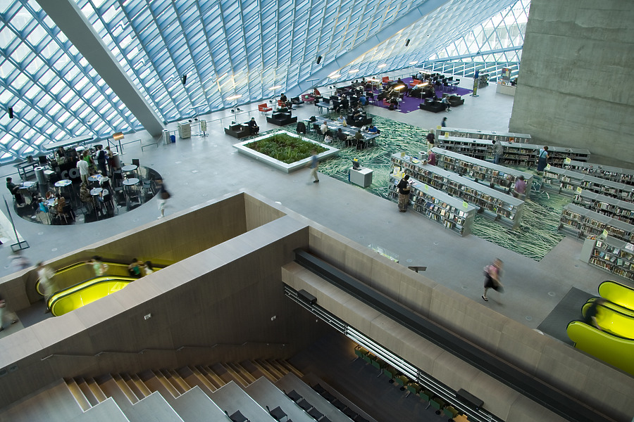 Seattle Central Library by Pavel Toczynski
