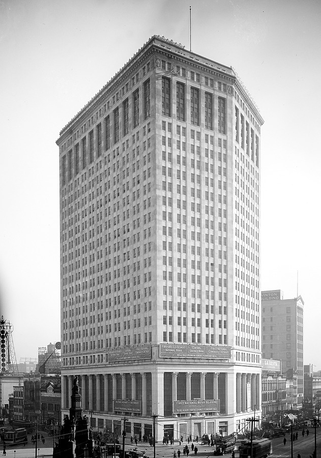 First National Building by Library of Congress, Prints and Photographs Division, Detroit Publishing Company