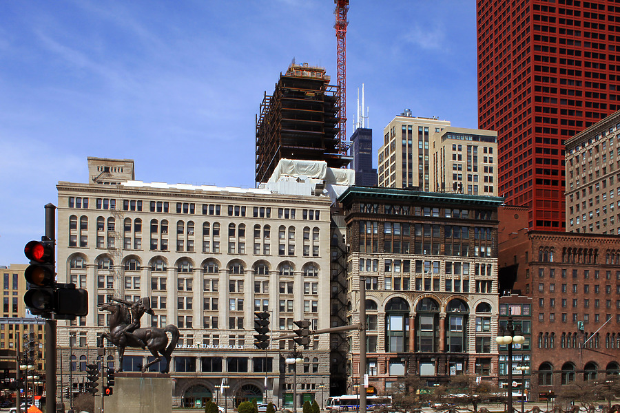 Roosevelt University Wabash Tower by Daniel Kieckhefer