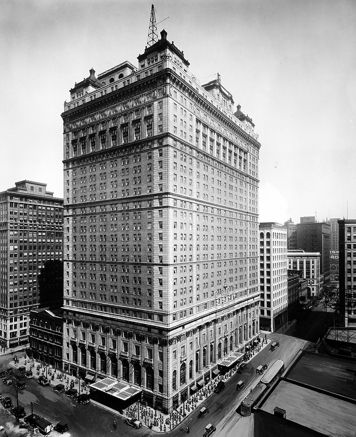 Westin Book-Cadillac Detroit by Library of Congress, Prints and Photographs Division, Detroit Publishing Company