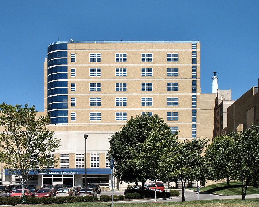 IU Health Methodist Hospital A Building East by James Peacock