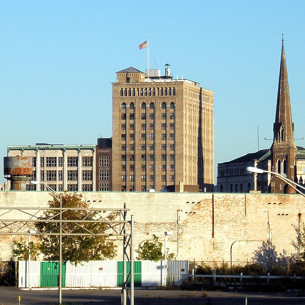 Adirondack Bank Building by John Cahill