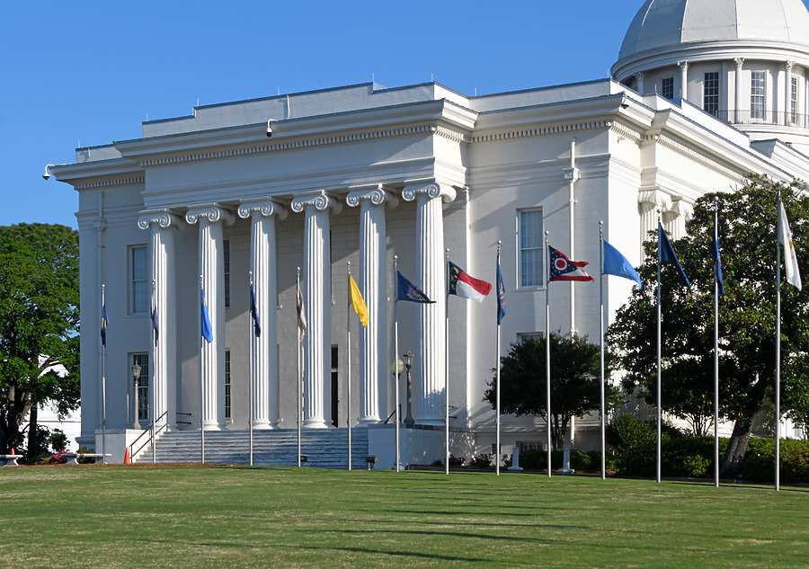 Alabama State Capitol by John W. Cahill
