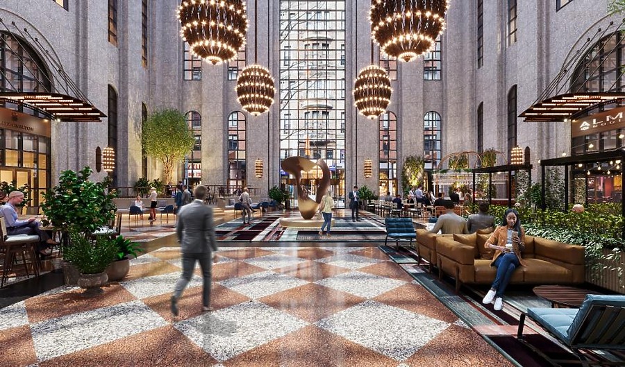 191 Peachtree Tower by Banyan Street Capital; designs, The Johnson Studio at Cooper Carry