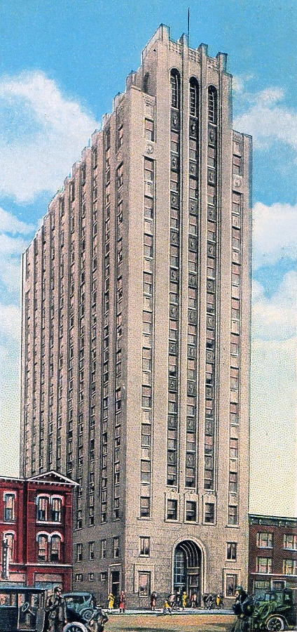 Chase Tower by C. T. American Art/ Wagner Post Card and Novelty Co.