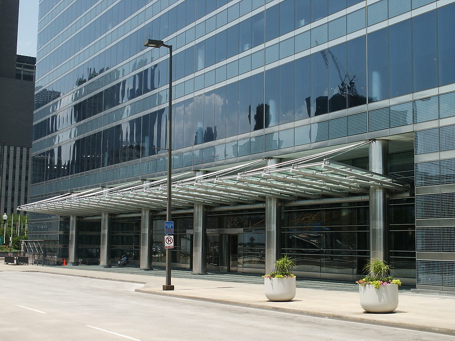Blue Cross-Blue Shield Tower by Daniel Kieckhefer