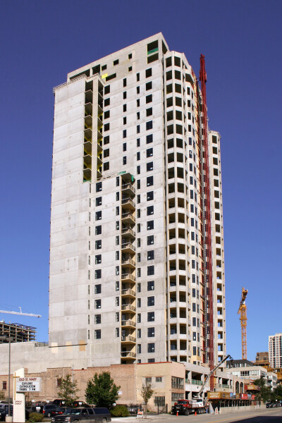 View from the southeast