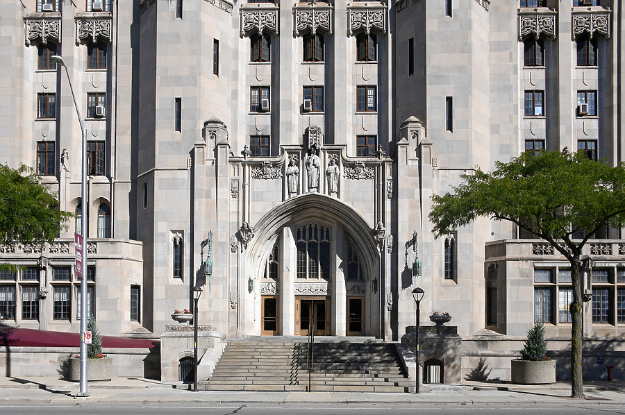 Detroit Masonic Temple by John W. Cahill