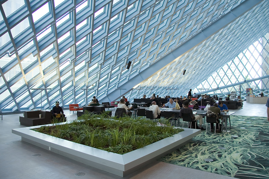 Seattle Central Library by Pavel Toczynski