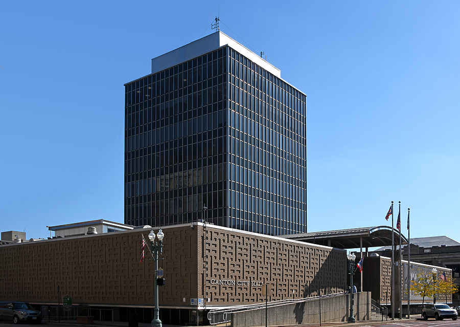 Canton City Hall by John W. Cahill
