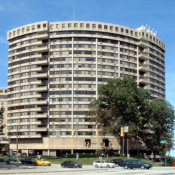 Hampton Plaza Apartments by John Cahill