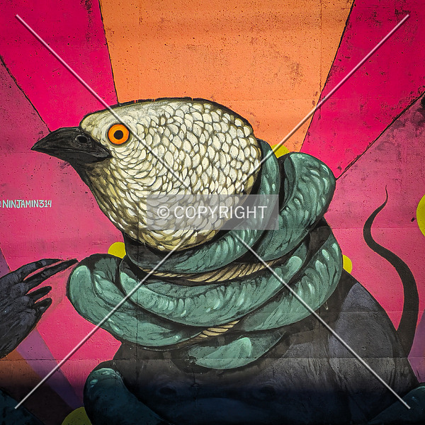 Saint Louis City Flood Wall (South Wall) by Ryan Hildebrand