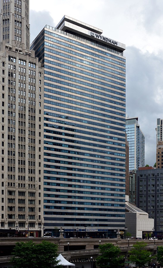 Wyndham Grand Chicago Riverfront Hotel by John W. Cahill