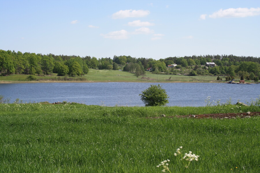 Bjulebo as seen from the opposite shore