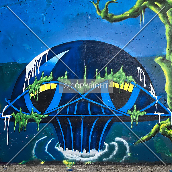 Saint Louis City Flood Wall (South Wall) by Ryan Hildebrand