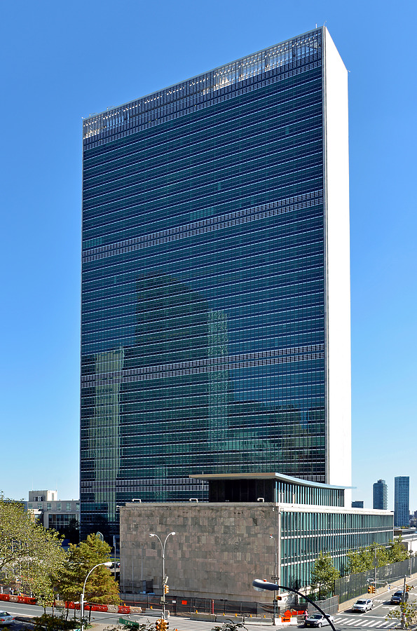 United Nations Secretariat Building by John Cahill