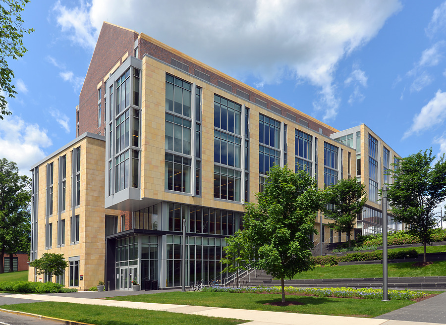 Rutgers Academic Building - West Wing by John W. Cahill