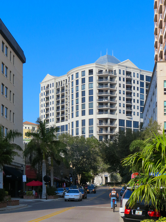 Plaza at Five Points by James Peacock