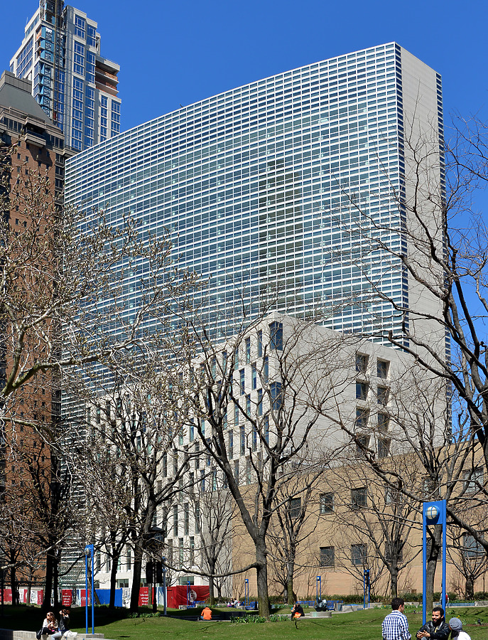Fordham University Law School and Residence Hall by John W. Cahill