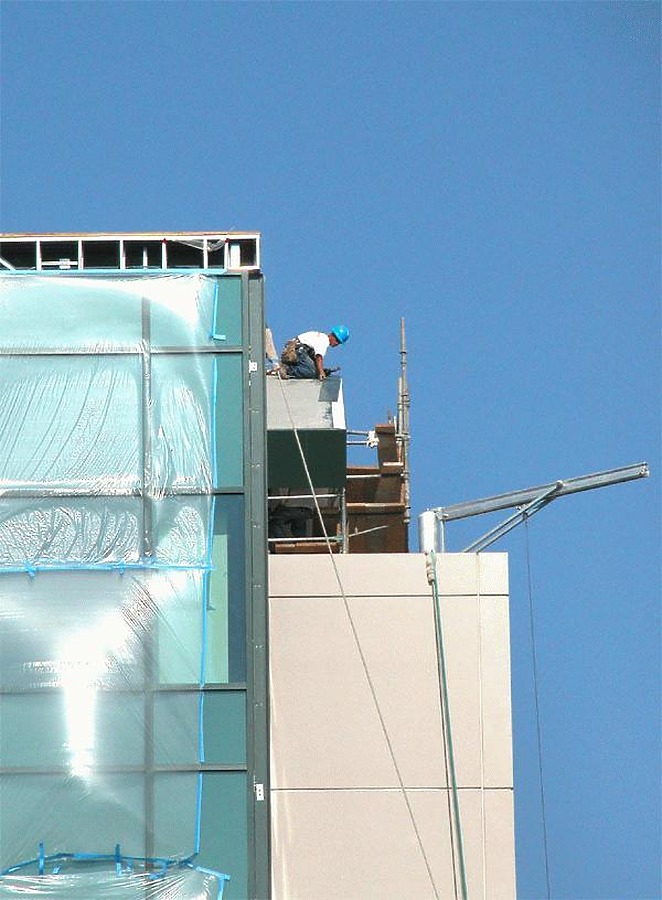 Tower at Convention Center Court by Jim Schwartz