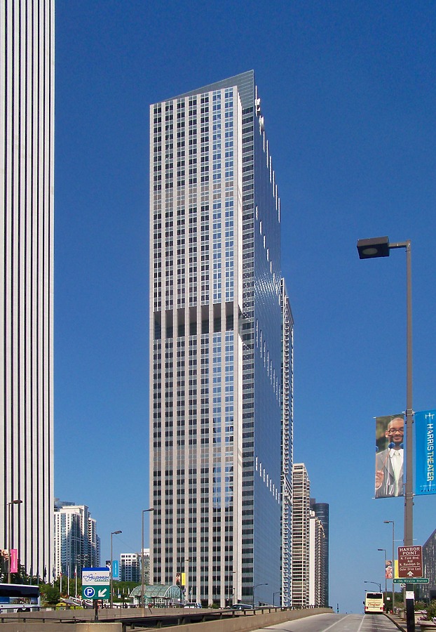 Blue Cross-Blue Shield Tower by Ryan Hildebrand