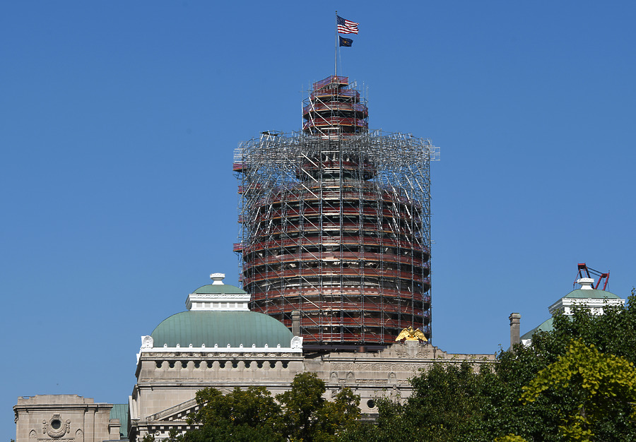 Indiana State House by John W. Cahill