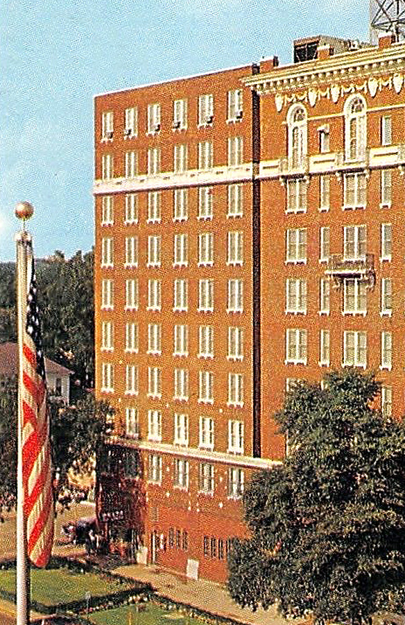 Ralston Towers Addition by Natural Color Post Card Co.