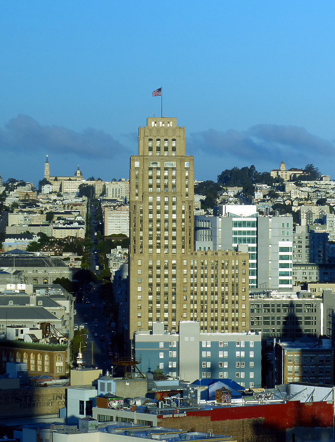 McAllister Tower Apartments Photo 873910961 Stock Image SKYDB