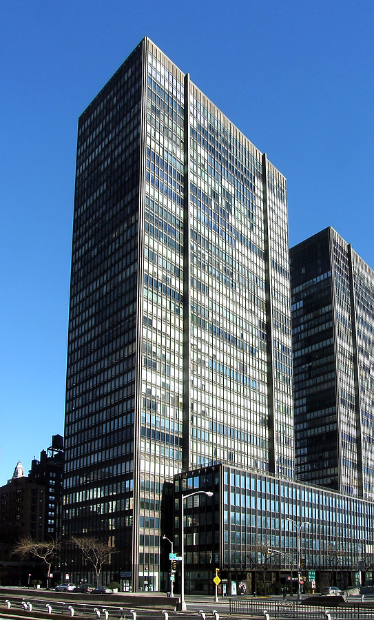 860 U.N. Plaza Apartments by John Cahill