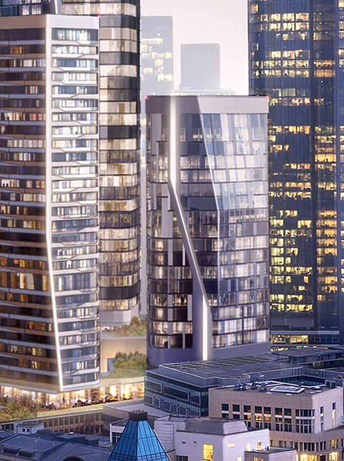 FOUR Frankfurt - Tower 4 by UNStudio