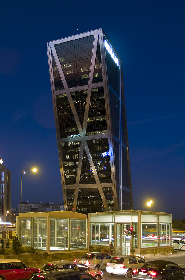 Puerta de Europa II by Cesar Serrano
