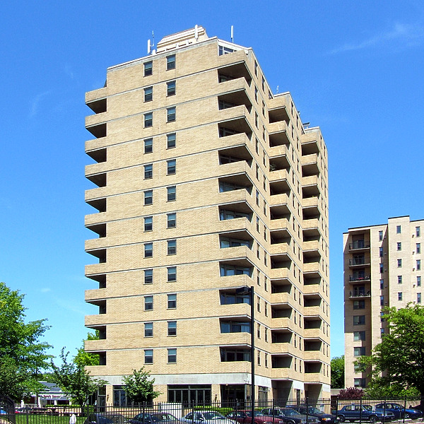 B'nai B'rith West Apartments by John Cahill