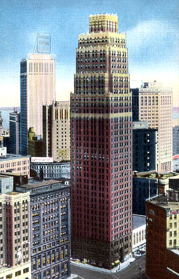 David Stott Building by Arcadia Greeting Card Co.